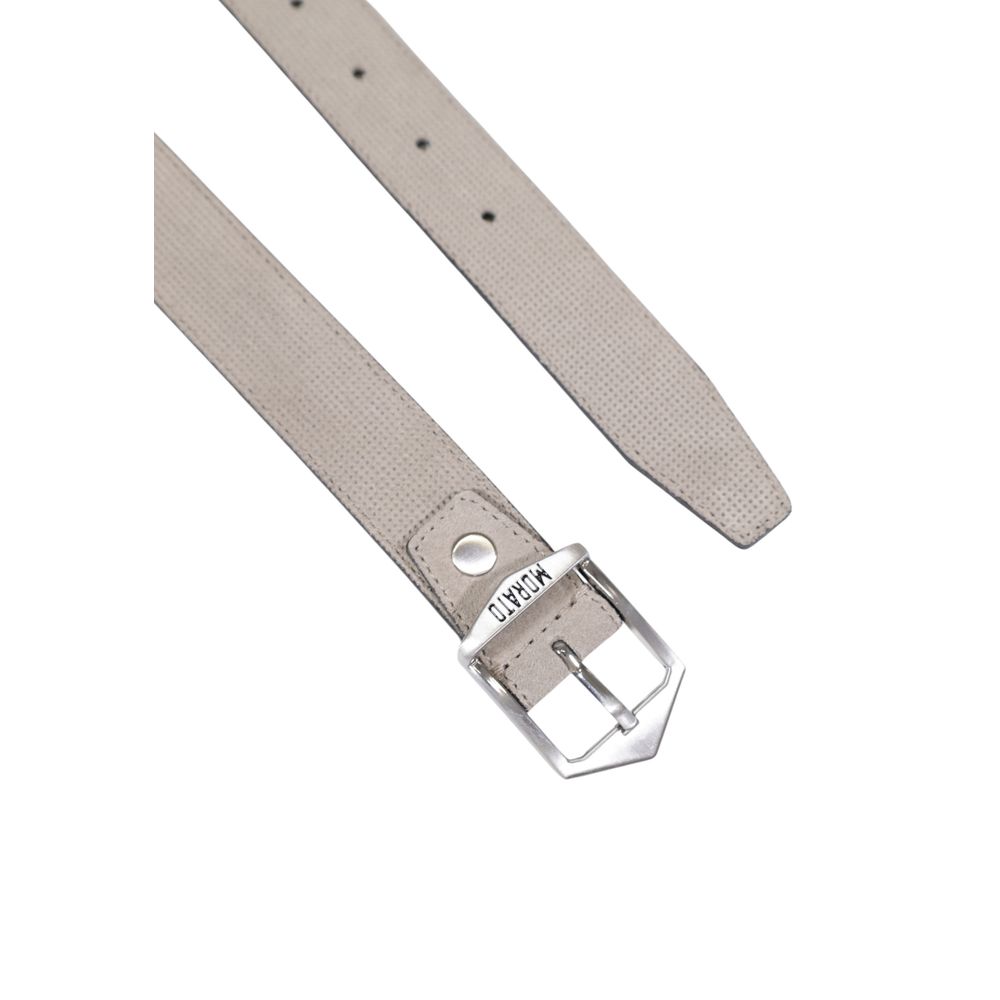 Antony Morato Gray Leather Regular Belt | Regal Royce