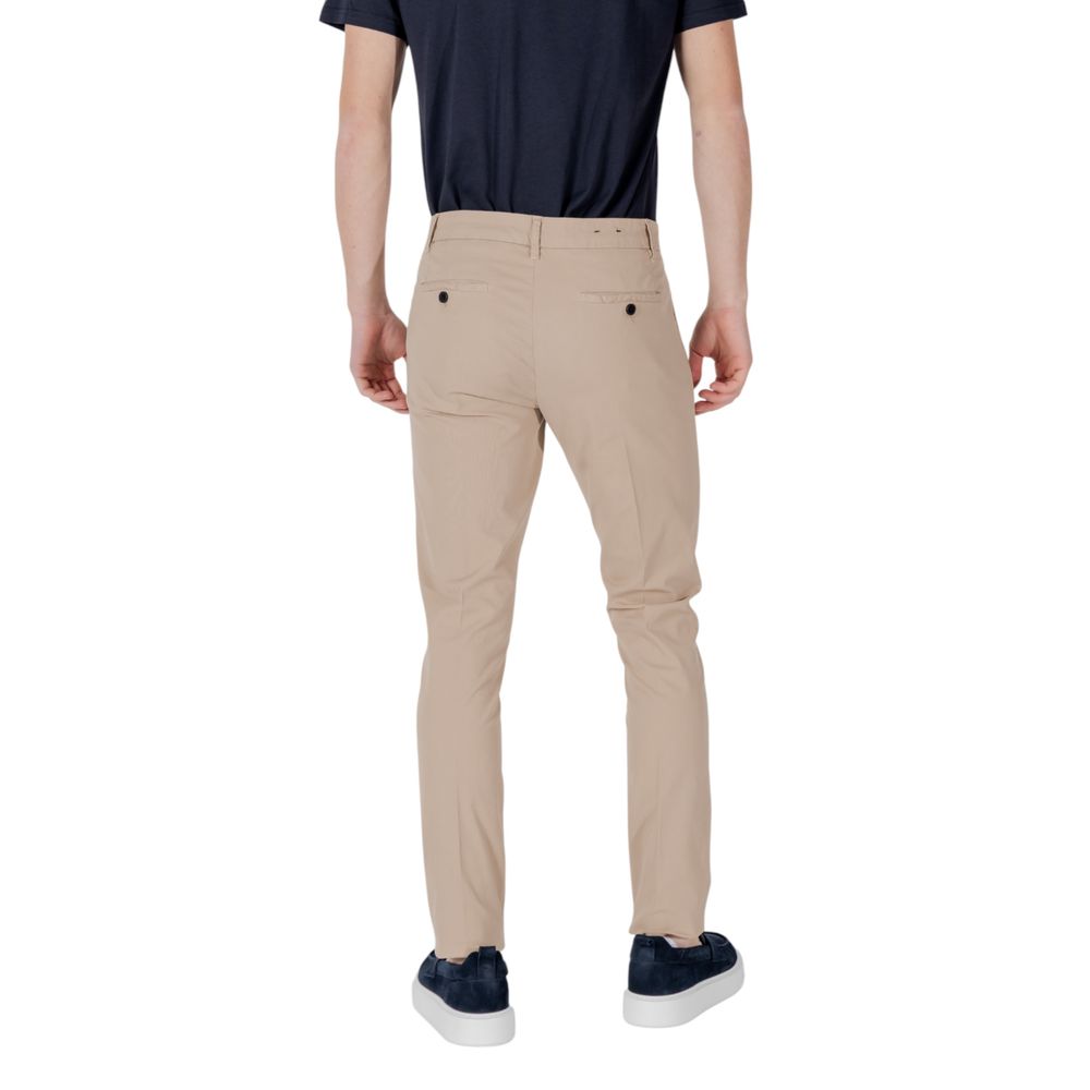 Antony Morato Beige Cotton Skinny Pants | Regal Royce