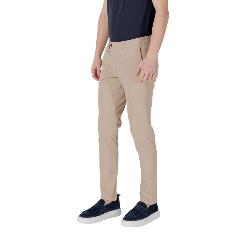 Antony Morato Beige Cotton Skinny Pants | Regal Royce