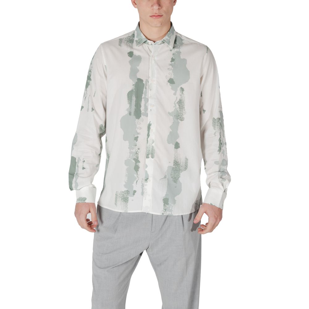 Antony Morato Green Viscose Shirt | Regal Royce