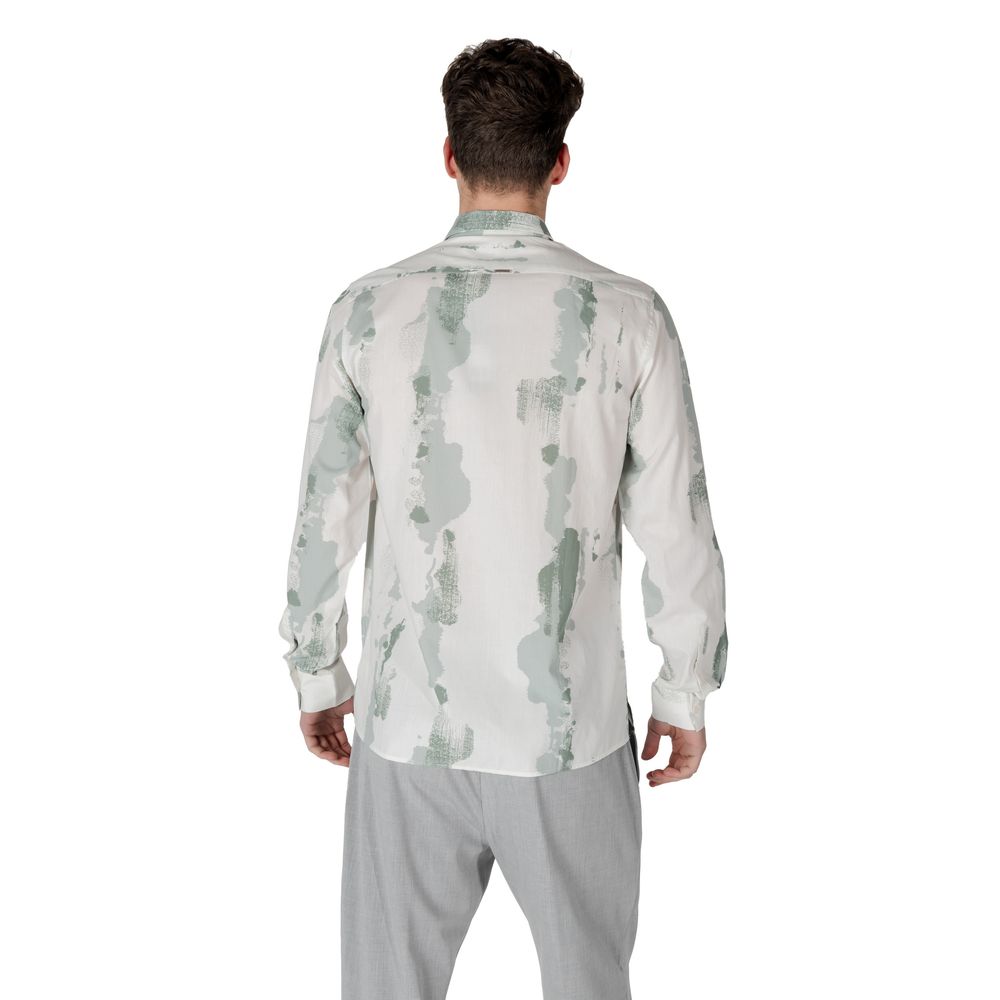Antony Morato Green Viscose Shirt | Regal Royce