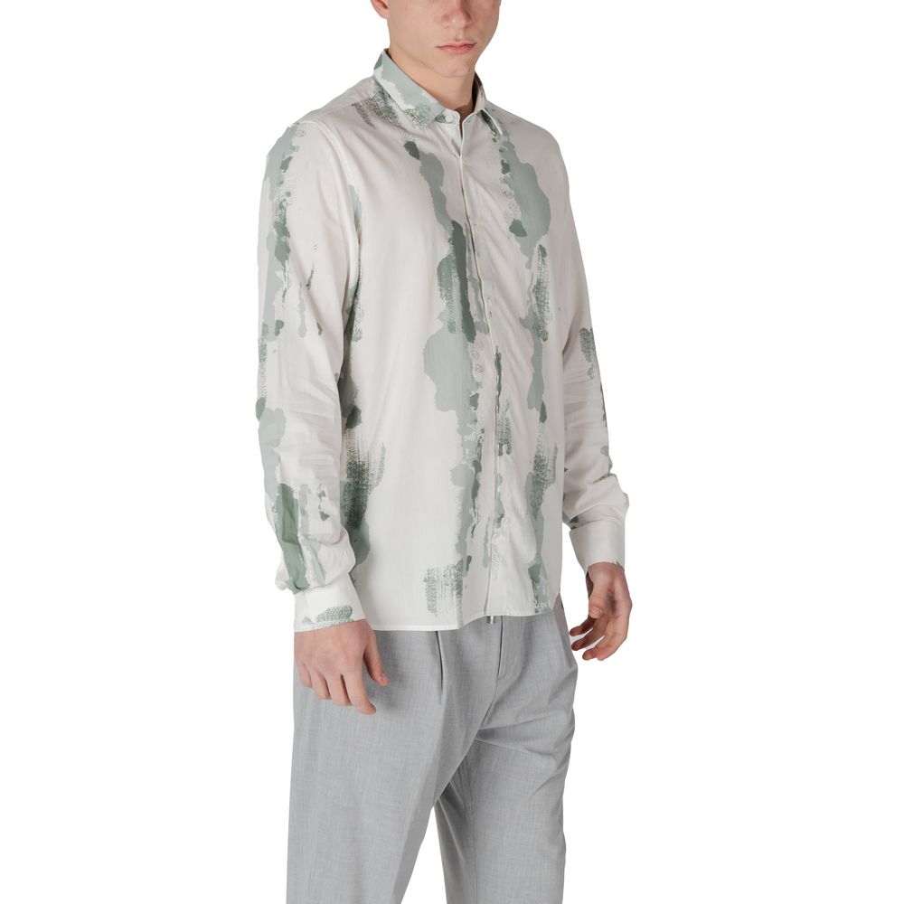 Antony Morato Green Viscose Shirt | Regal Royce