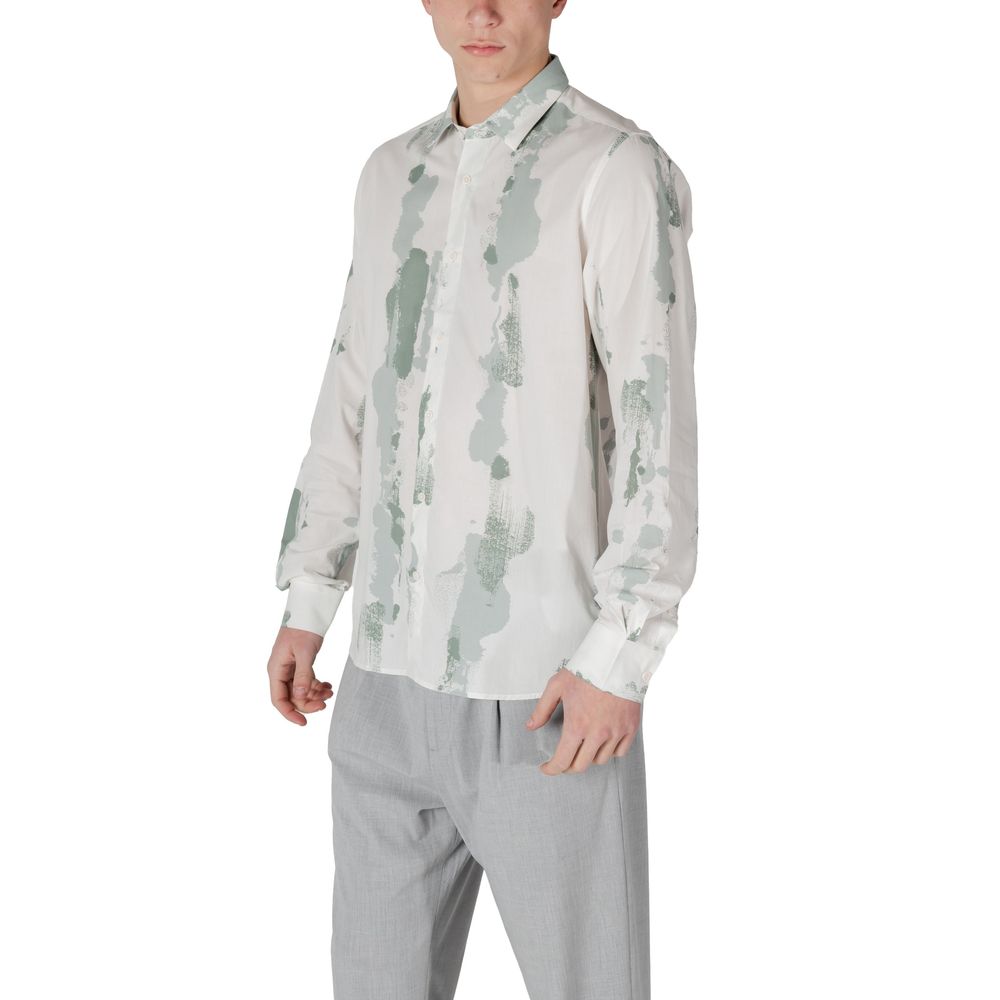 Antony Morato Green Viscose Shirt | Regal Royce