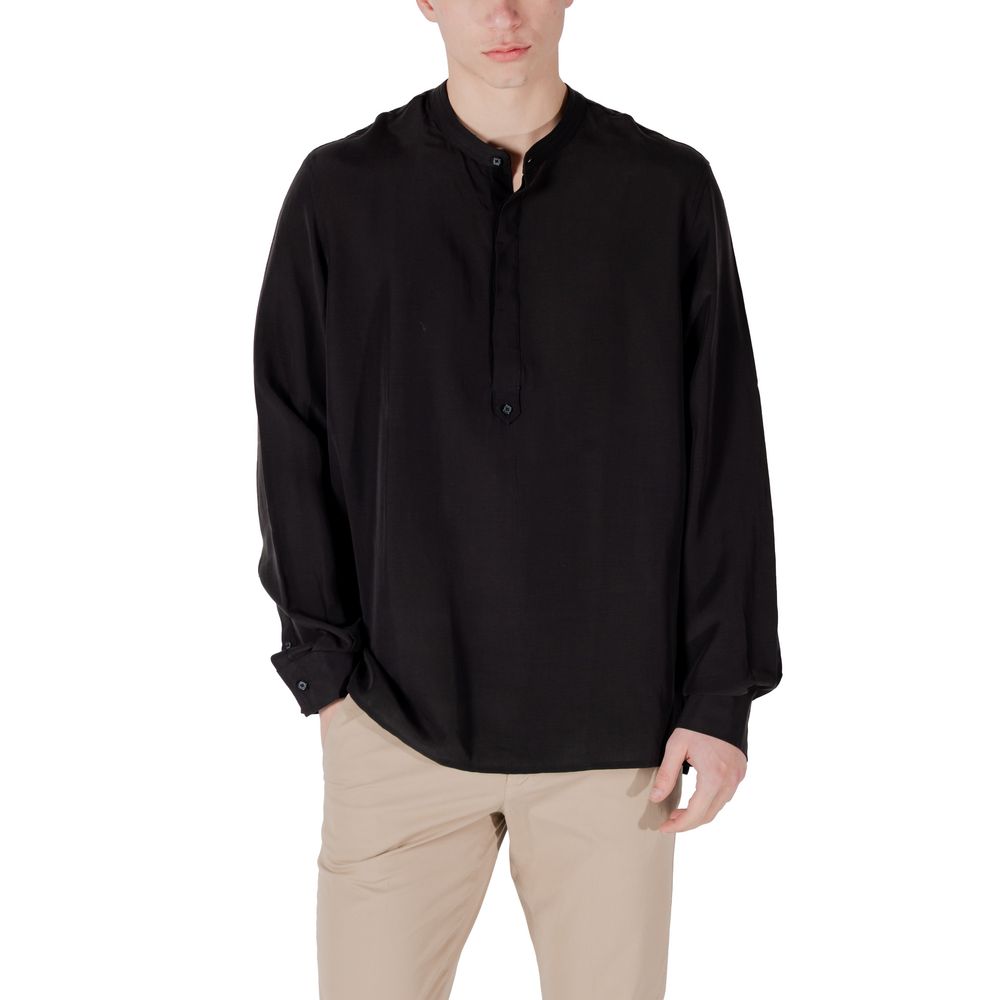 Antony Morato Black Lyocell Clothing | Regal Royce