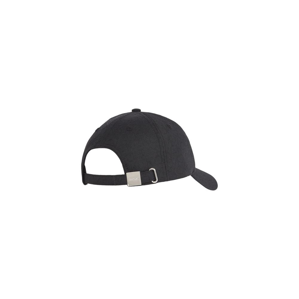 Calvin Klein Black Recycled Polyester Cap (Baseball Hat) | Regal Royce