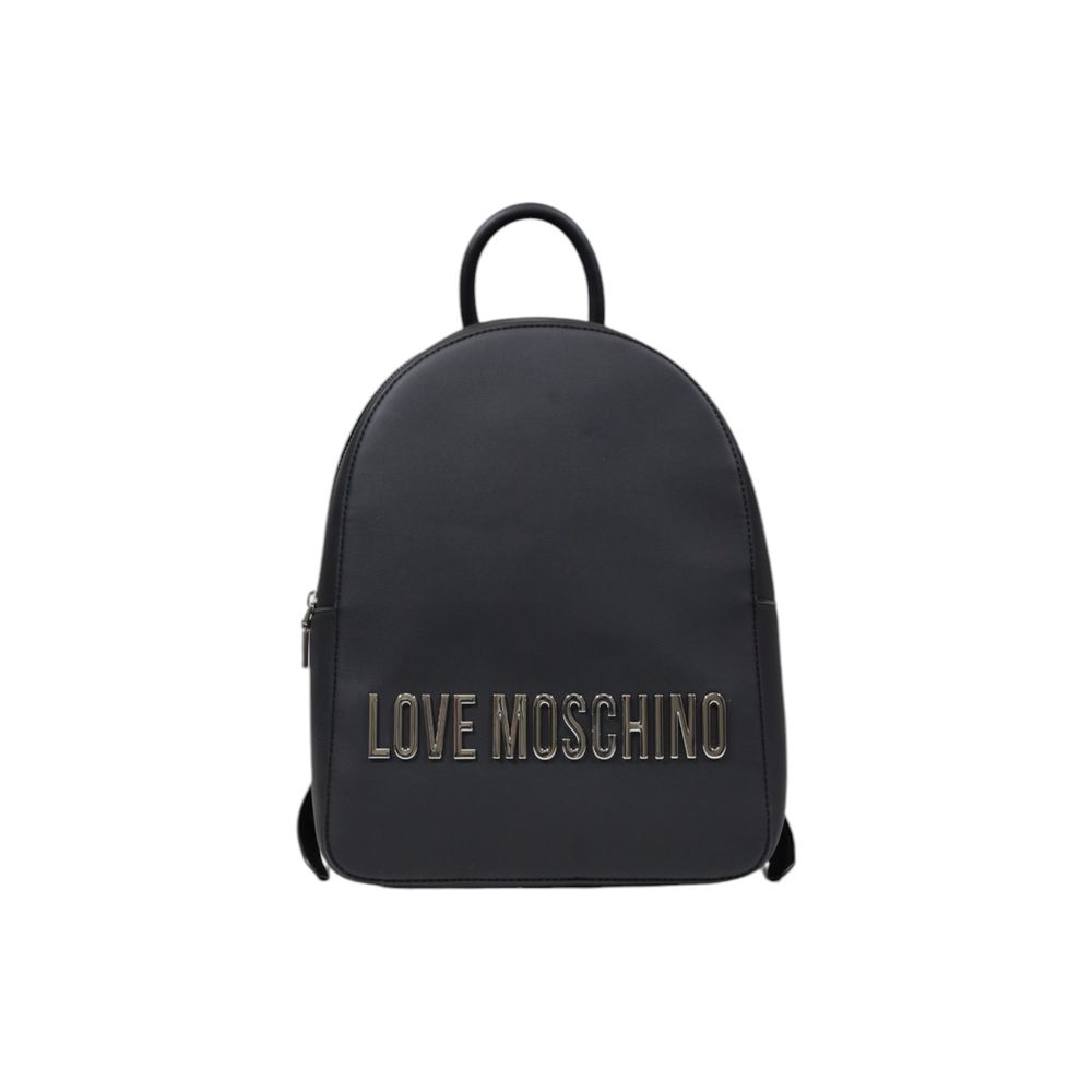Love Moschino Gray Polyethylene Backpack | Regal Royce