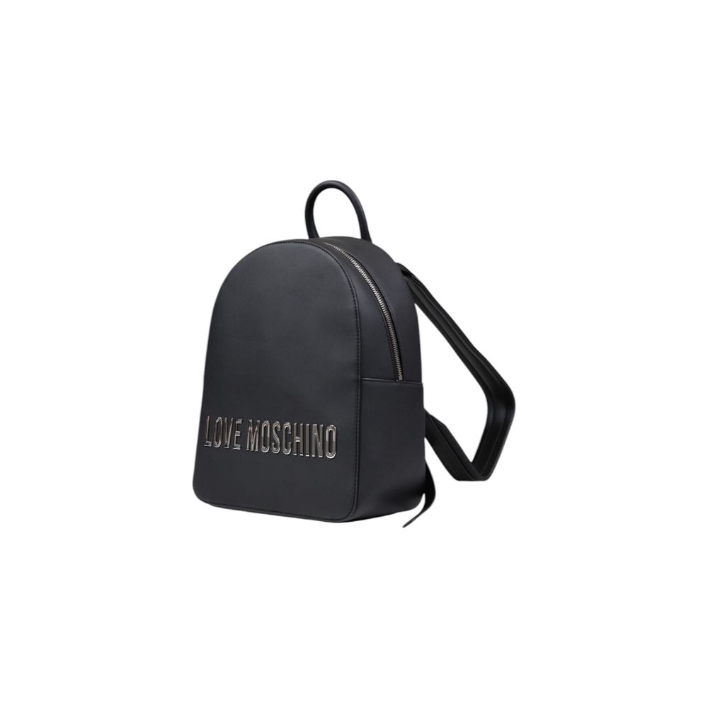 Love Moschino Gray Polyethylene Backpack | Regal Royce