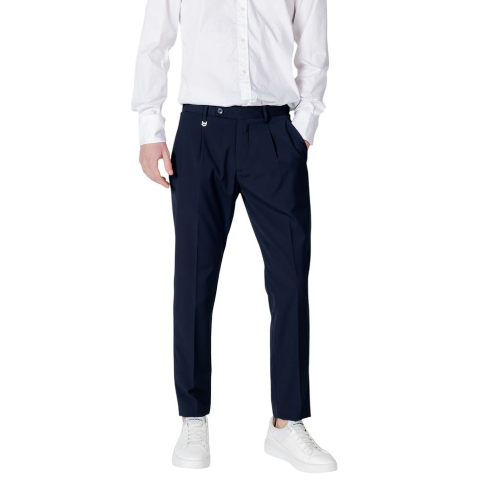 Antony Morato Blue Polyester Dress Pants | Regal Royce