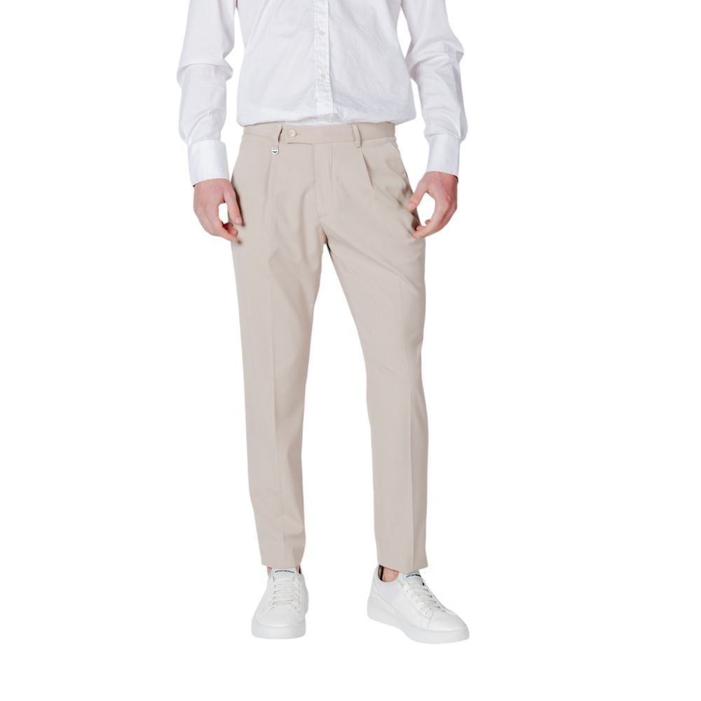 Antony Morato Beige Polyester Pant | Regal Royce