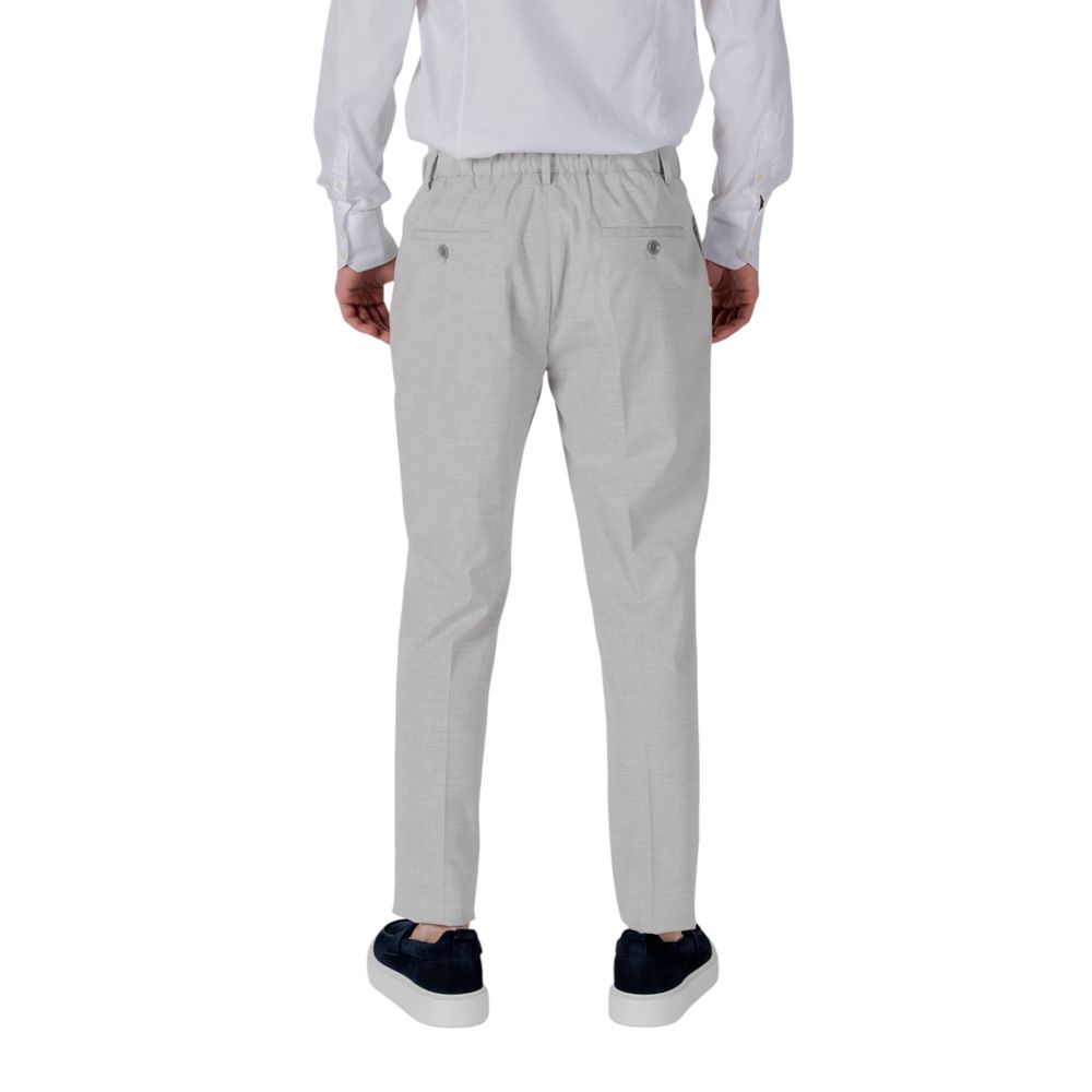 Antony Morato Gray Polyester Dress Pants | Regal Royce