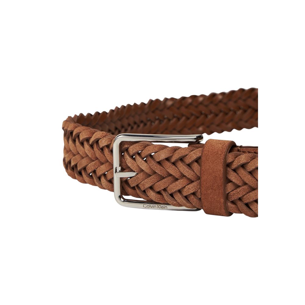 Calvin Klein Brown Leather Regular Belt | Regal Royce
