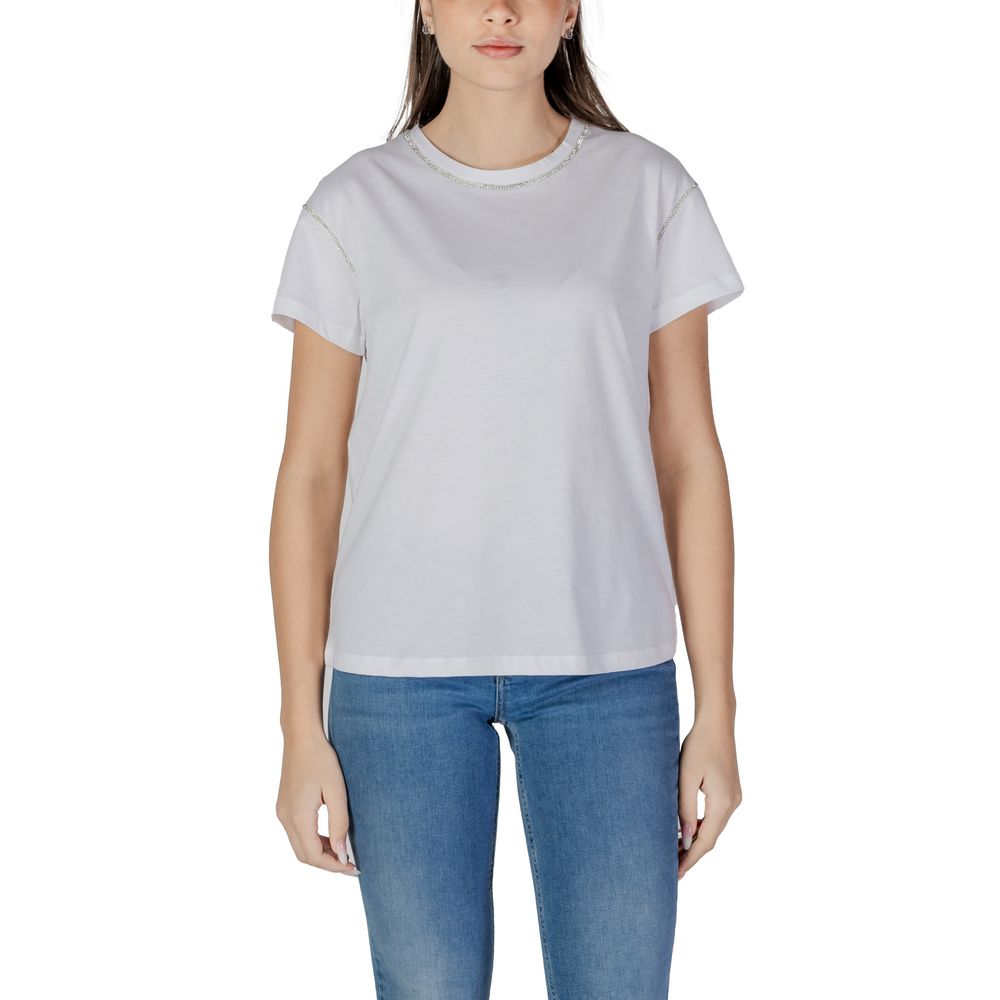 Liu Jo White Cotton T-Shirt | Regal Royce