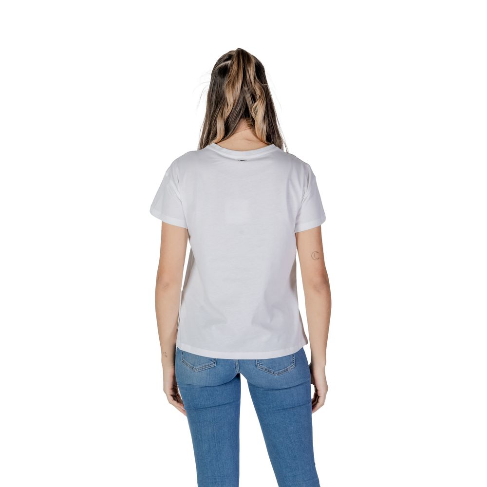Liu Jo White Cotton T-Shirt | Regal Royce