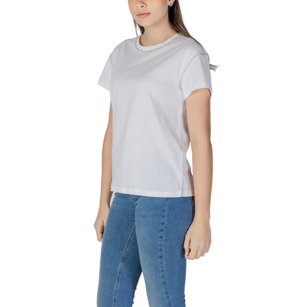 Liu Jo White Cotton T-Shirt | Regal Royce