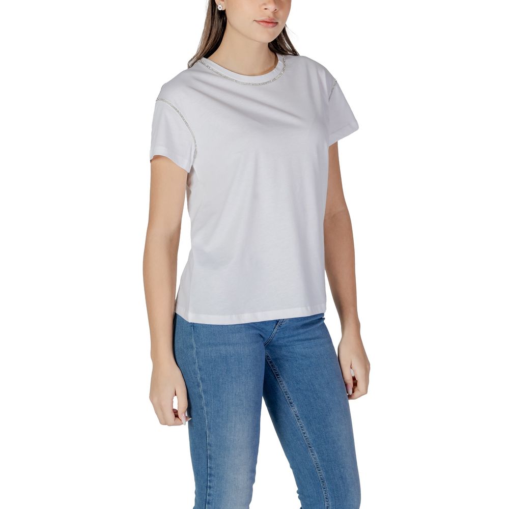 Liu Jo White Cotton T-Shirt | Regal Royce