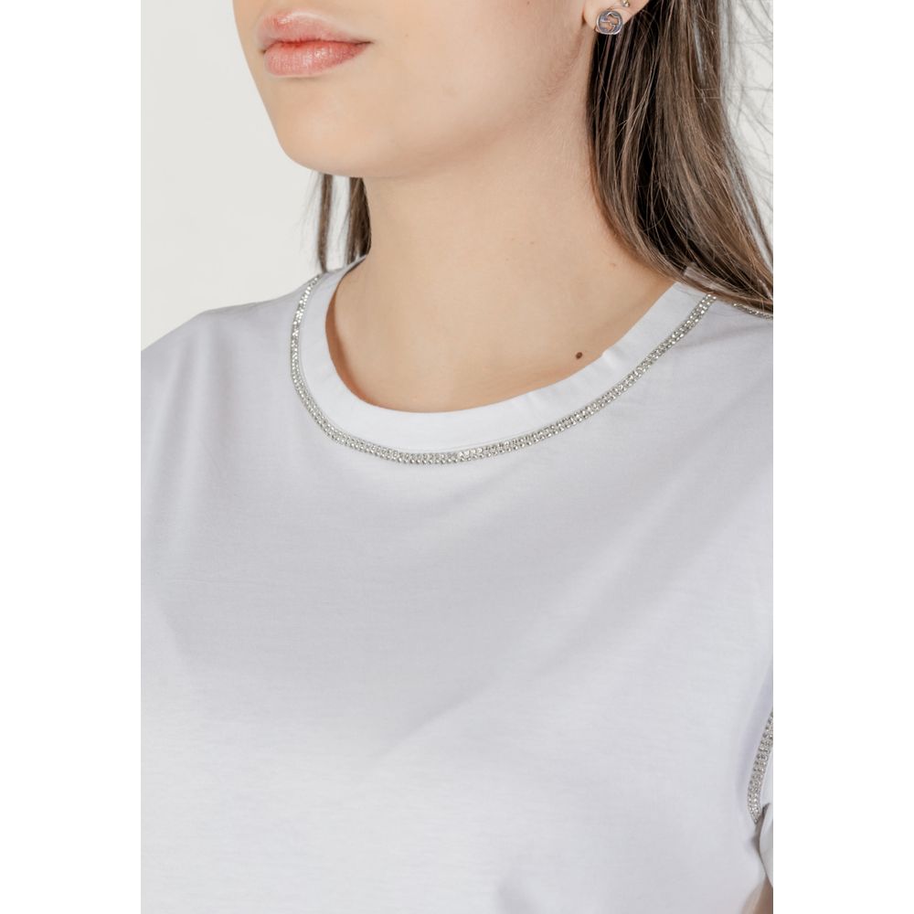 Liu Jo White Cotton T-Shirt | Regal Royce