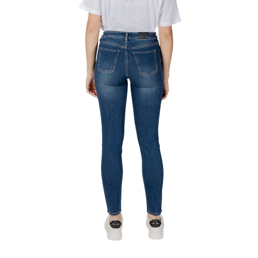 Armani Exchange Blue Cotton Skinny Jeans | Regal Royce