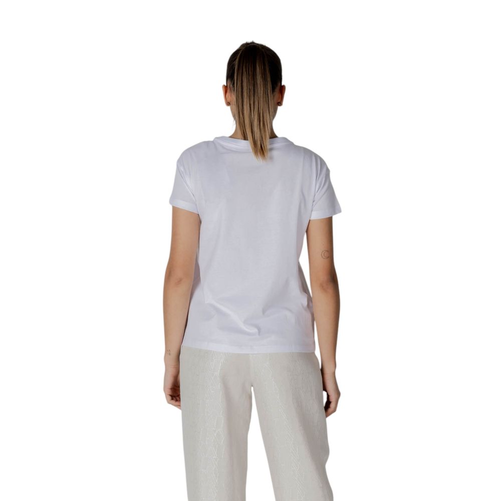 Armani Exchange White Cotton T-Shirt | Regal Royce