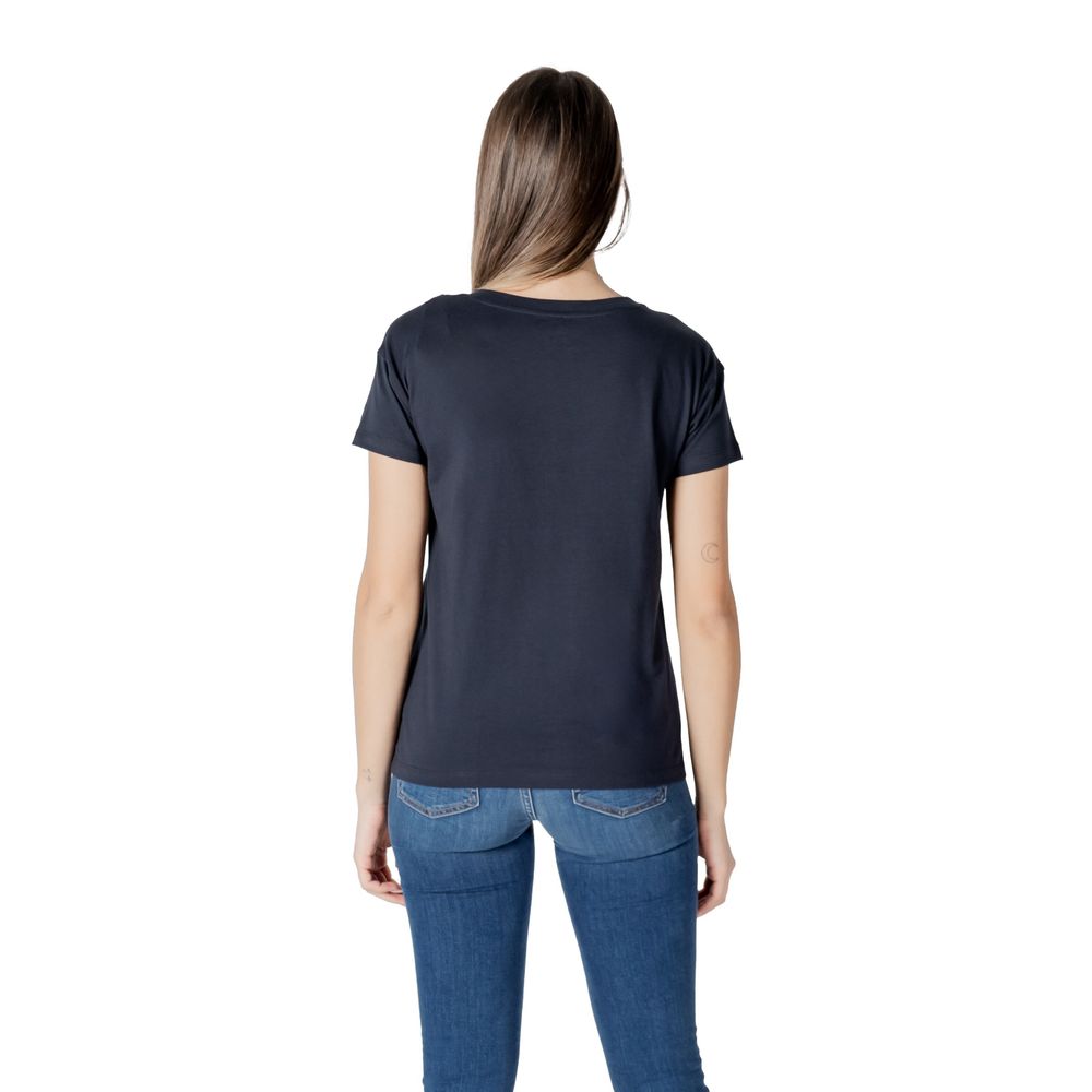 Armani Exchange Blue Cotton T-Shirt | Regal Royce