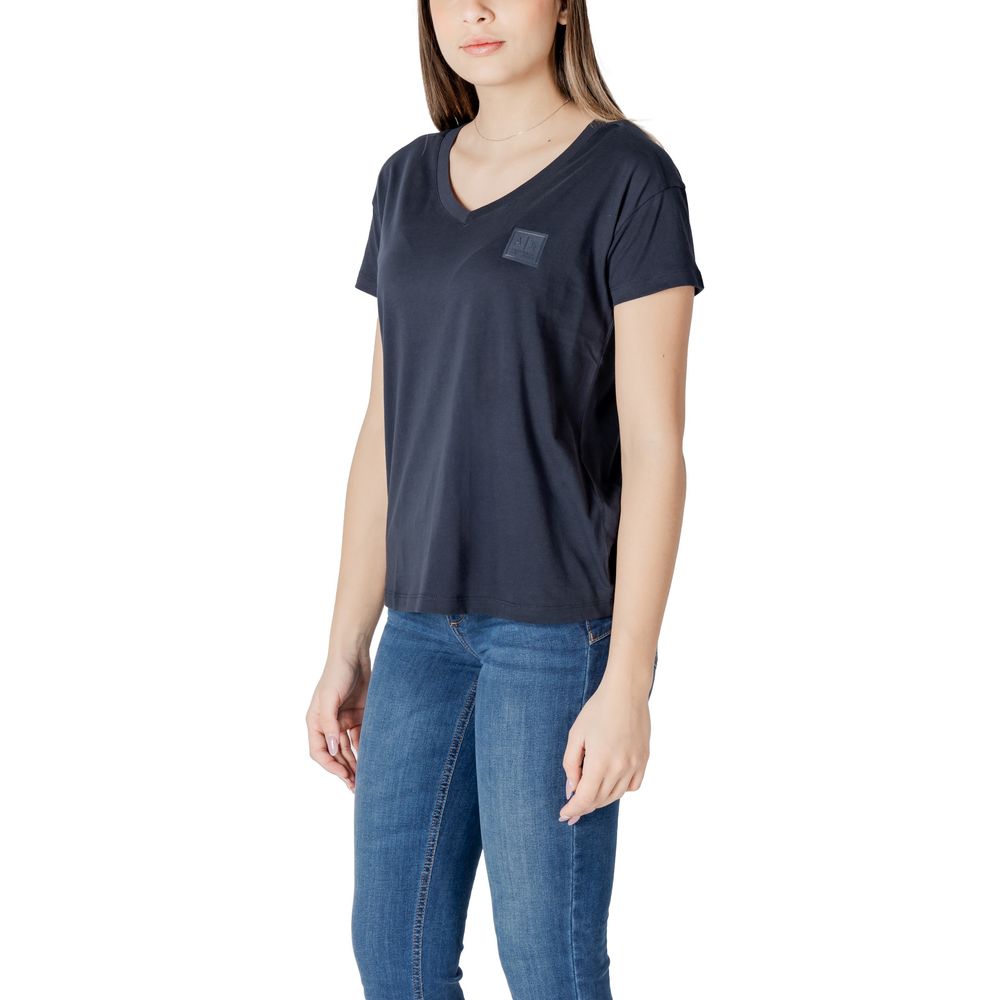 Armani Exchange Blue Cotton T-Shirt | Regal Royce