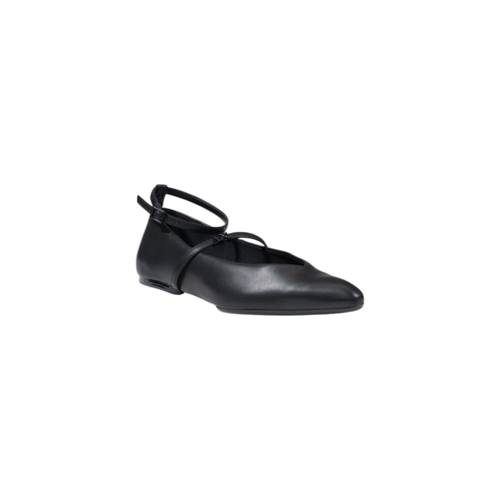 Armani Exchange Black Polyester Platform Pumps | Regal Royce