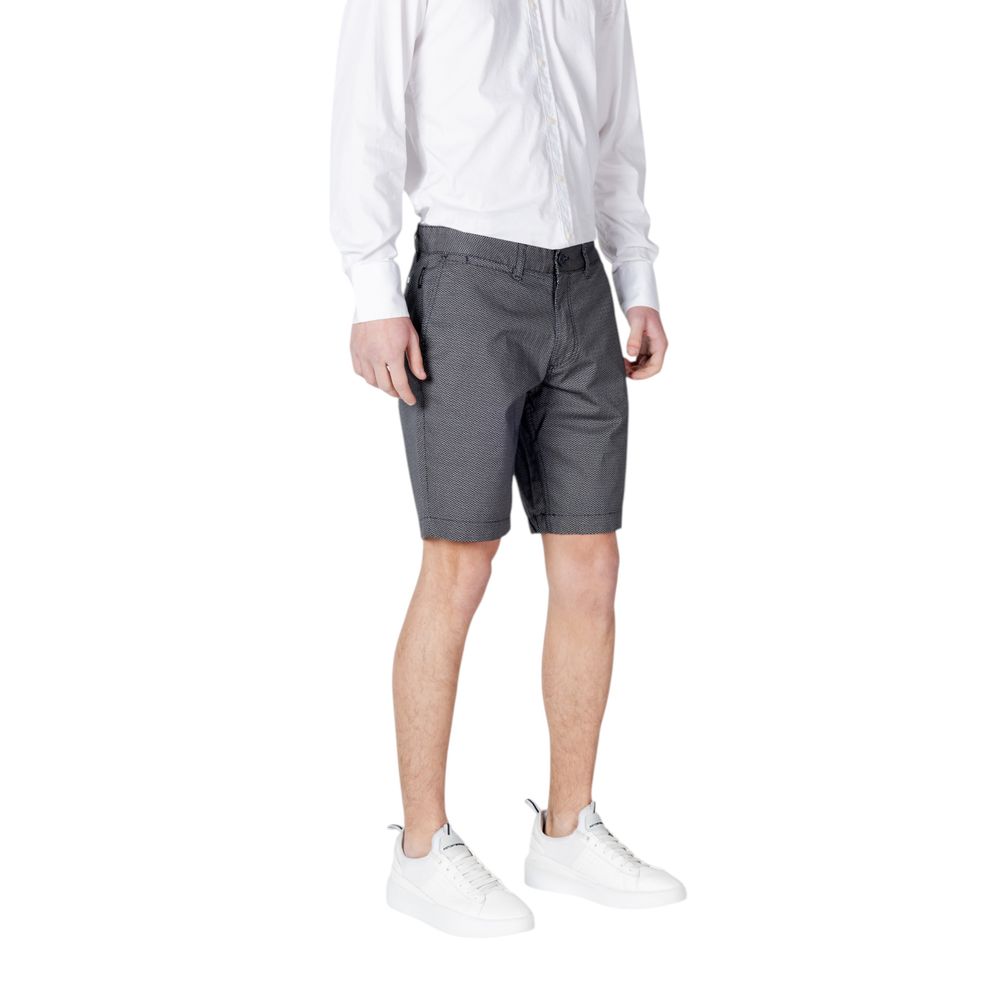 Armani Exchange Blue Cotton Shorts | Regal Royce