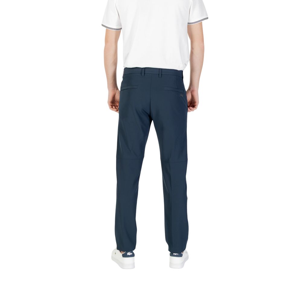 Hugo Boss Blue Polyester Skinny Pants | Regal Royce