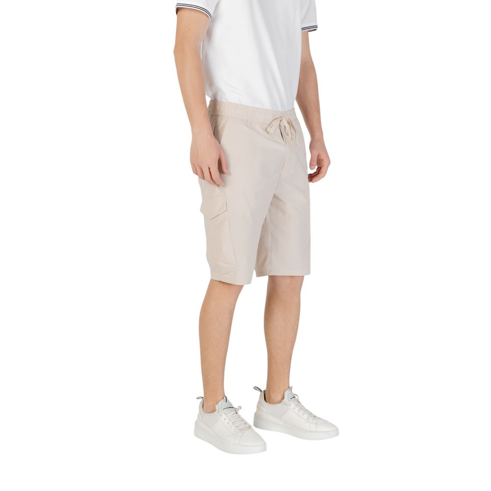 Hugo Boss Beige Polyester Bermuda Shorts | Regal Royce
