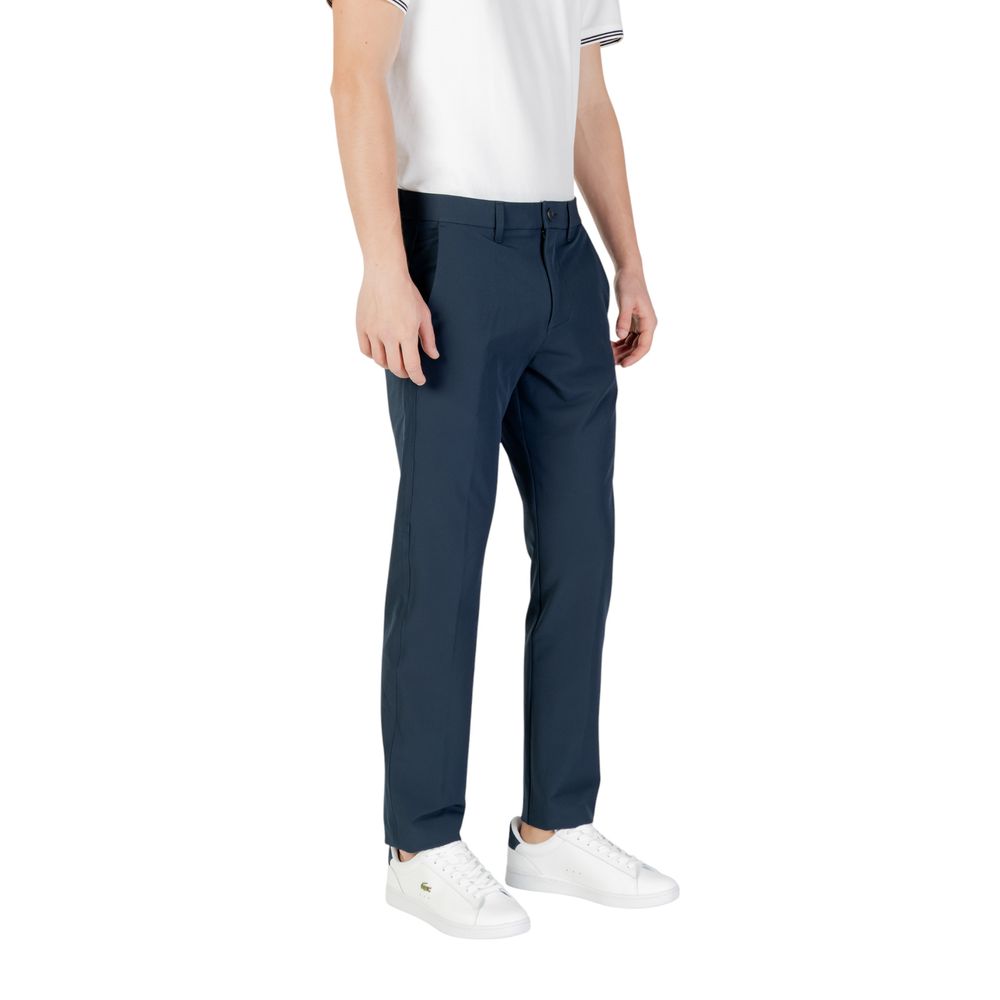 Hugo Boss Blue Polyester Skinny Pants | Regal Royce