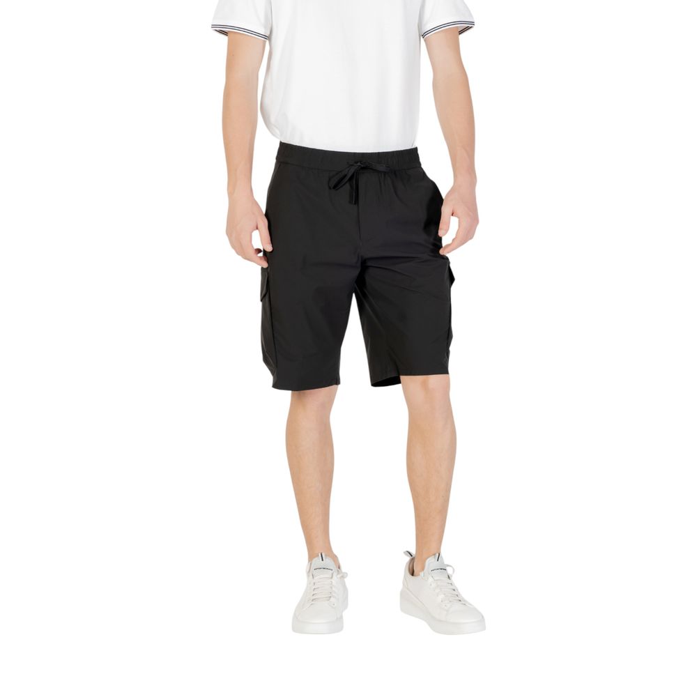 Hugo Boss Black Polyester Bermuda Shorts | Regal Royce
