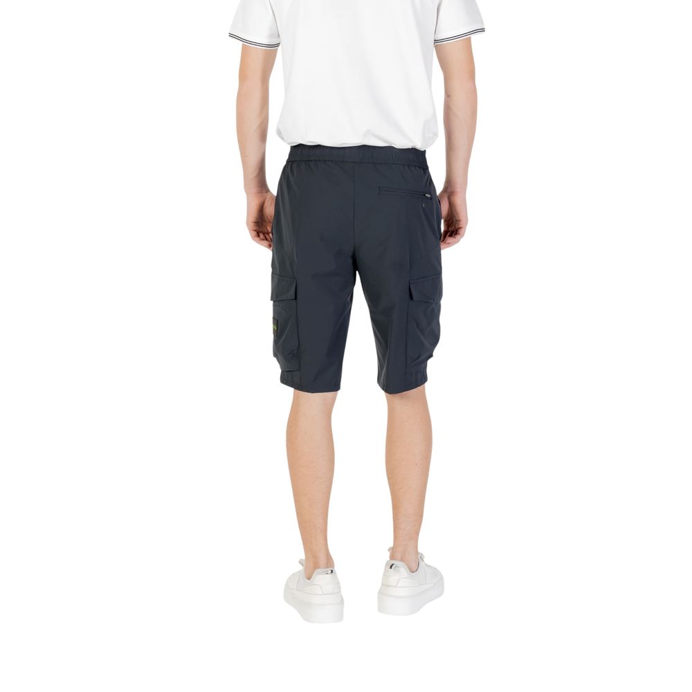 Hugo Boss Blue Polyester Bermuda Shorts | Regal Royce