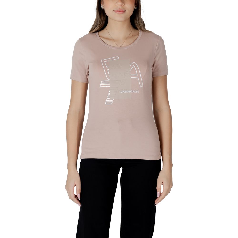 EA7 Emporio Armani Pink Cotton Sportswear | Regal Royce