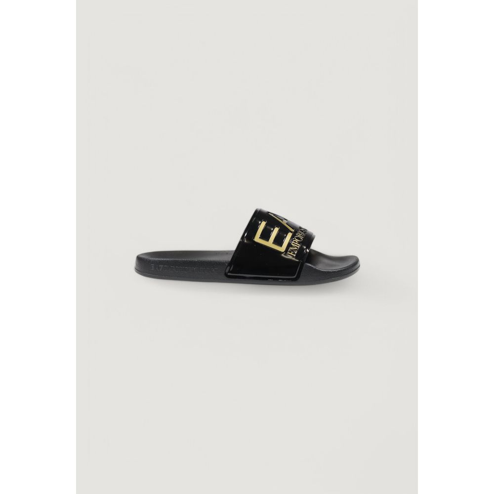 EA7 Emporio Armani Bicolor Pvc Slippers | Regal Royce