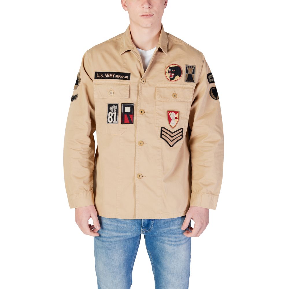 Replay Beige Denim Shirt | Regal Royce