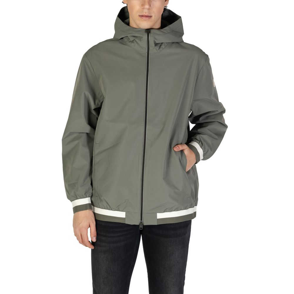 Replay Green Polyester Shell Jacket | Regal Royce