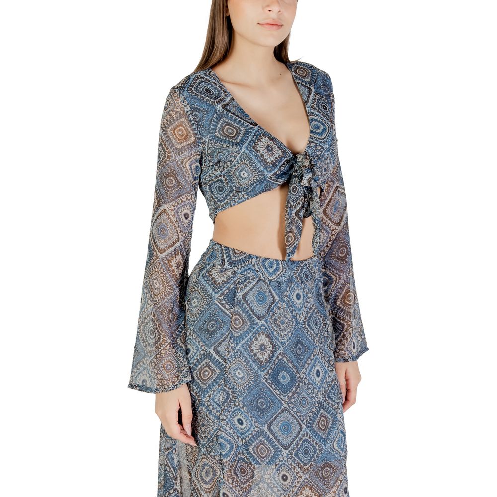 Only Blue Recycled Polyester Top | Regal Royce