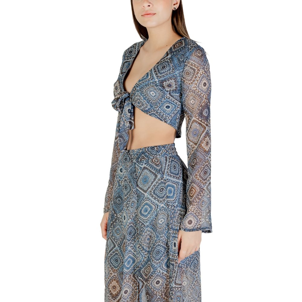 Only Blue Recycled Polyester Top | Regal Royce