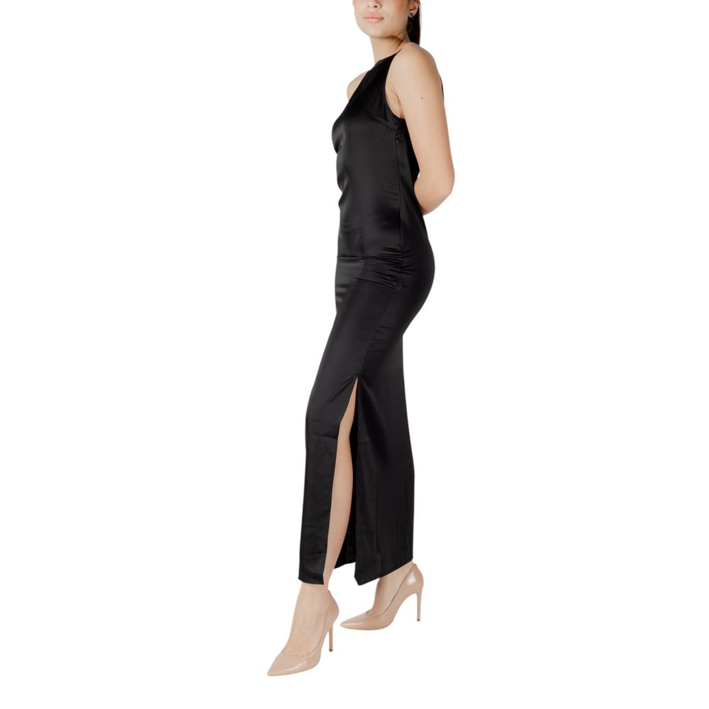 Only Black Recycled Polyester Long Dress | Regal Royce