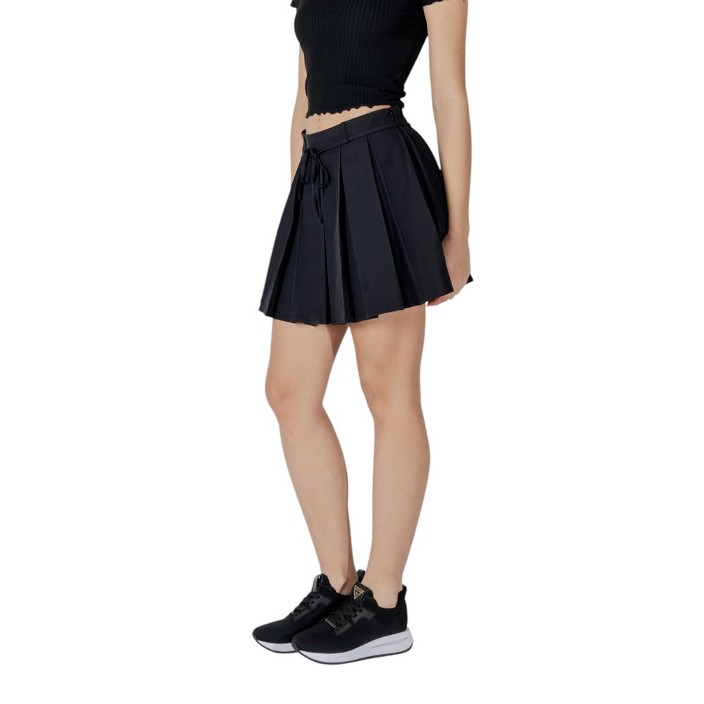 Only Black Recycled Polyester Mini Skirt | Regal Royce