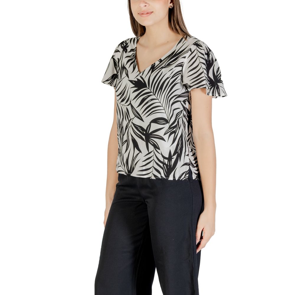 Vero Moda White Viscose Blouse | Regal Royce
