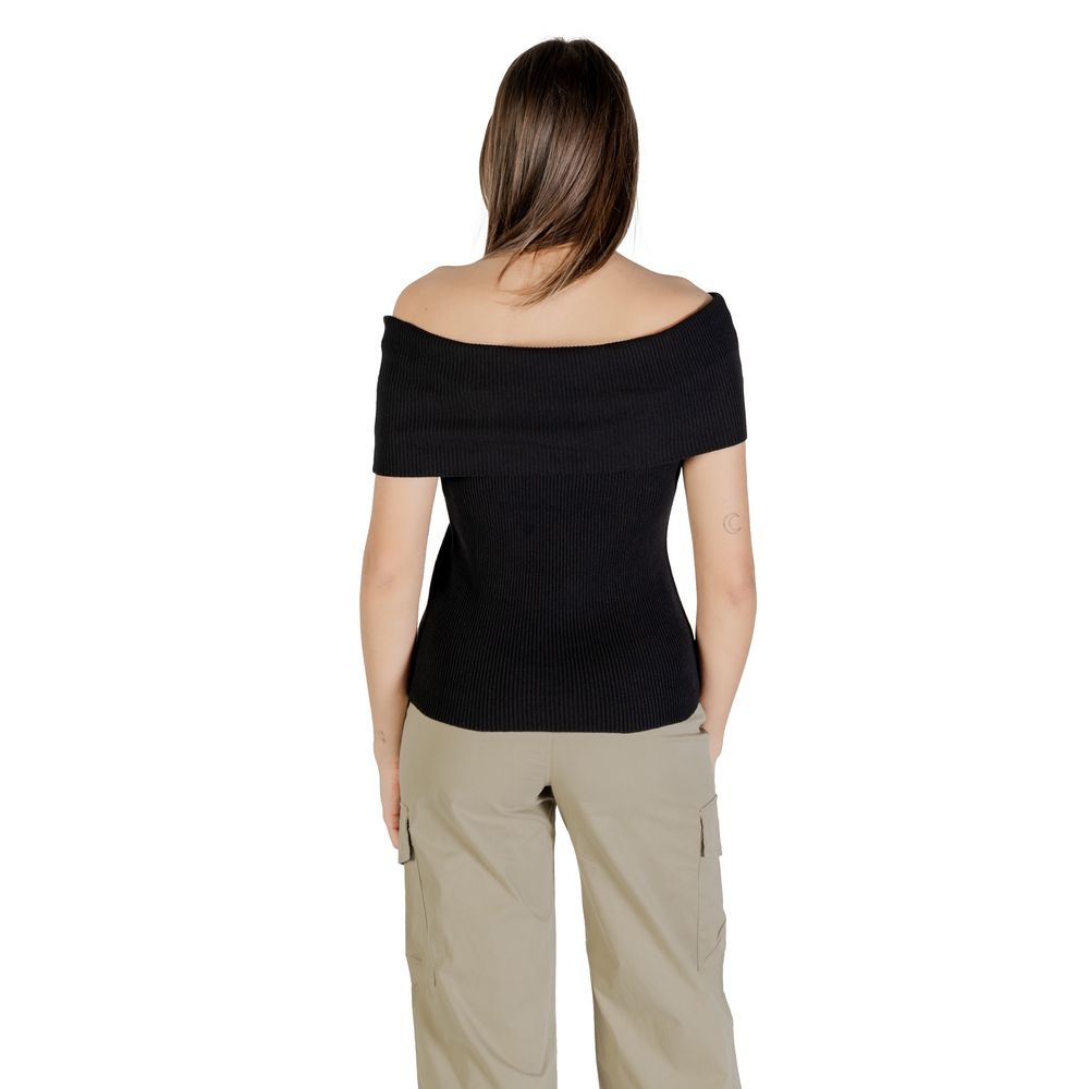 Only Black Polyester Bodysuit | Regal Royce