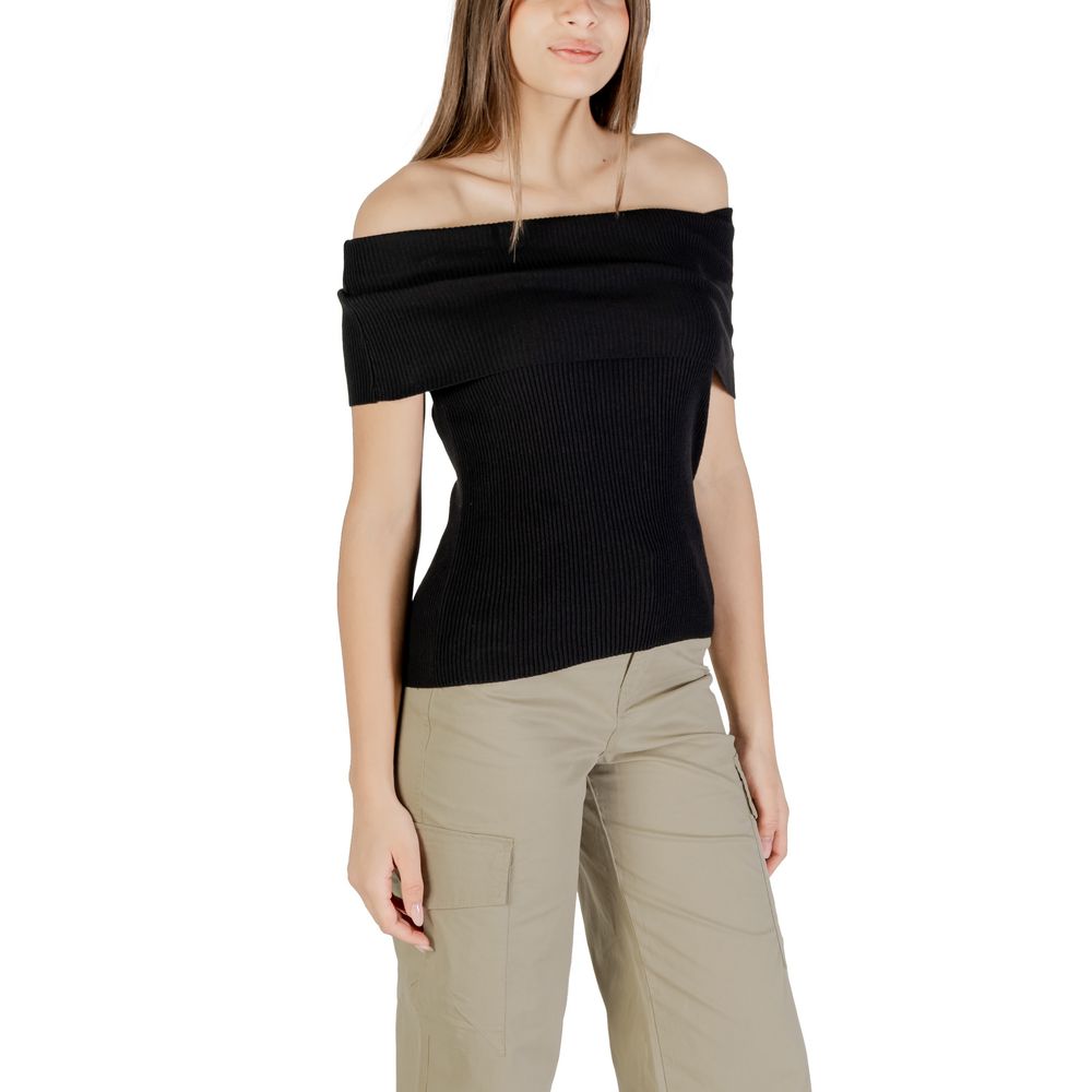 Only Black Polyester Bodysuit | Regal Royce