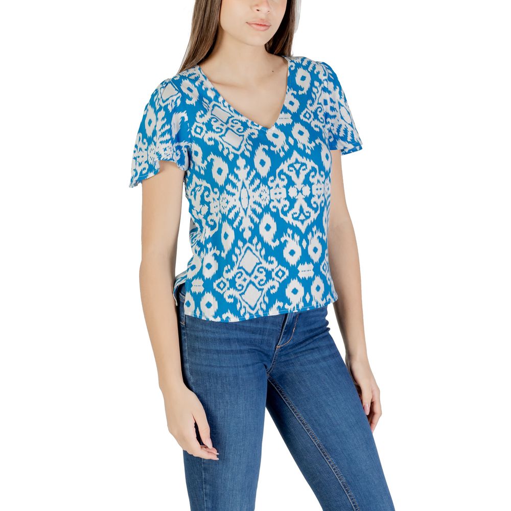 Vero Moda Blue Viscose Blouse | Regal Royce