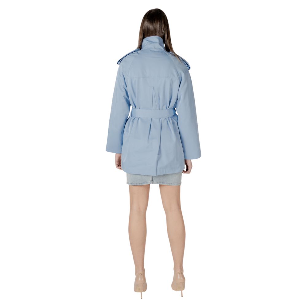 Morgan De Toi Blue Cotton Parka | Regal Royce