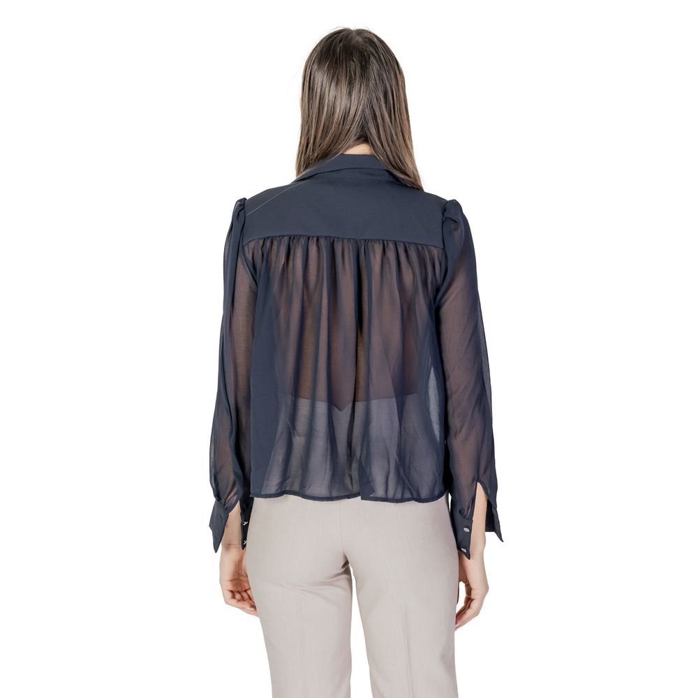 Morgan De Toi Blue Polyester Blouse | Regal Royce