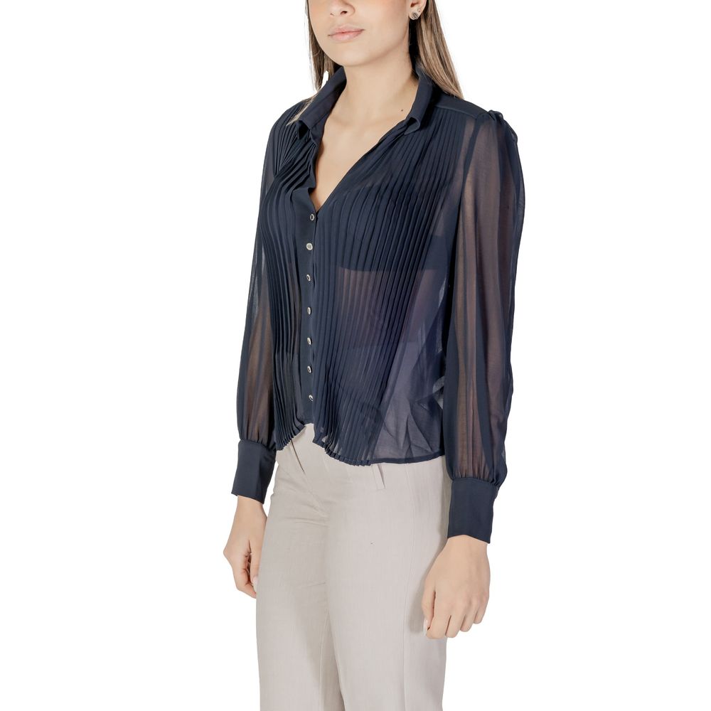 Morgan De Toi Blue Polyester Blouse | Regal Royce