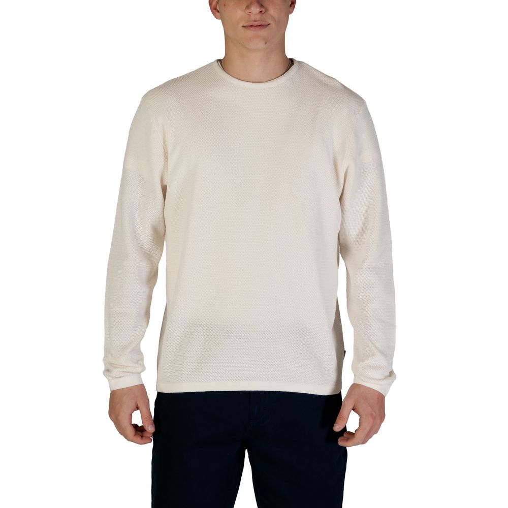 Jack Jones White Cotton Sweatshirt | Regal Royce