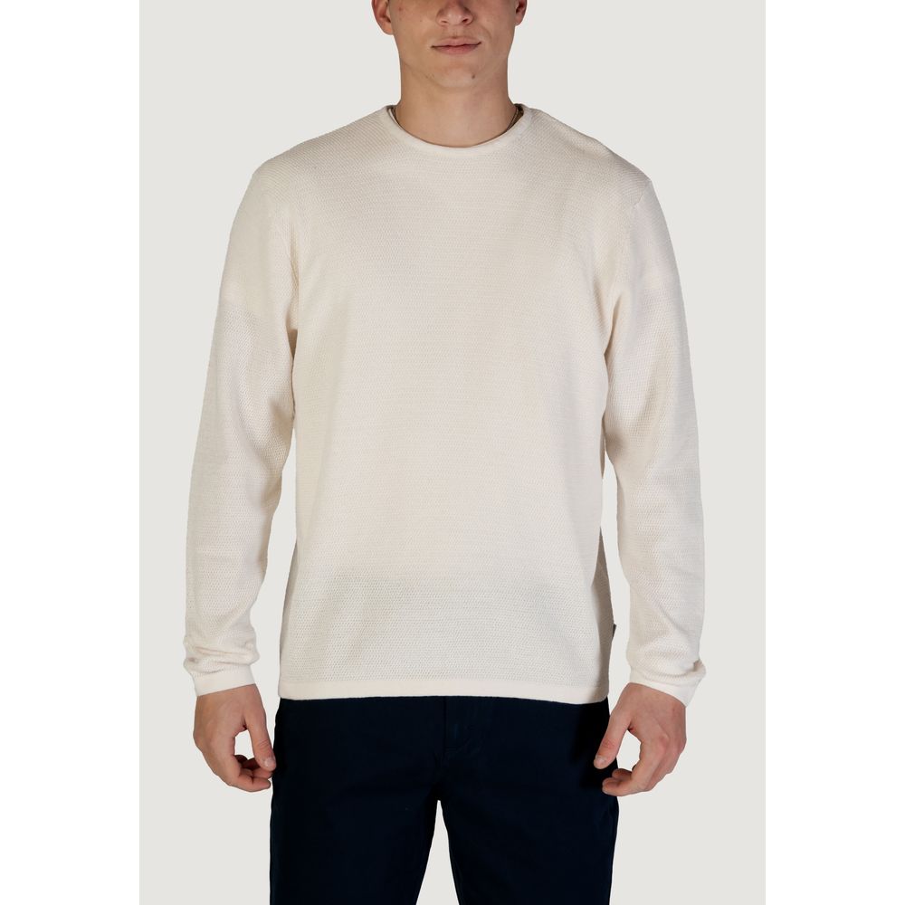 Jack Jones White Cotton Sweatshirt | Regal Royce