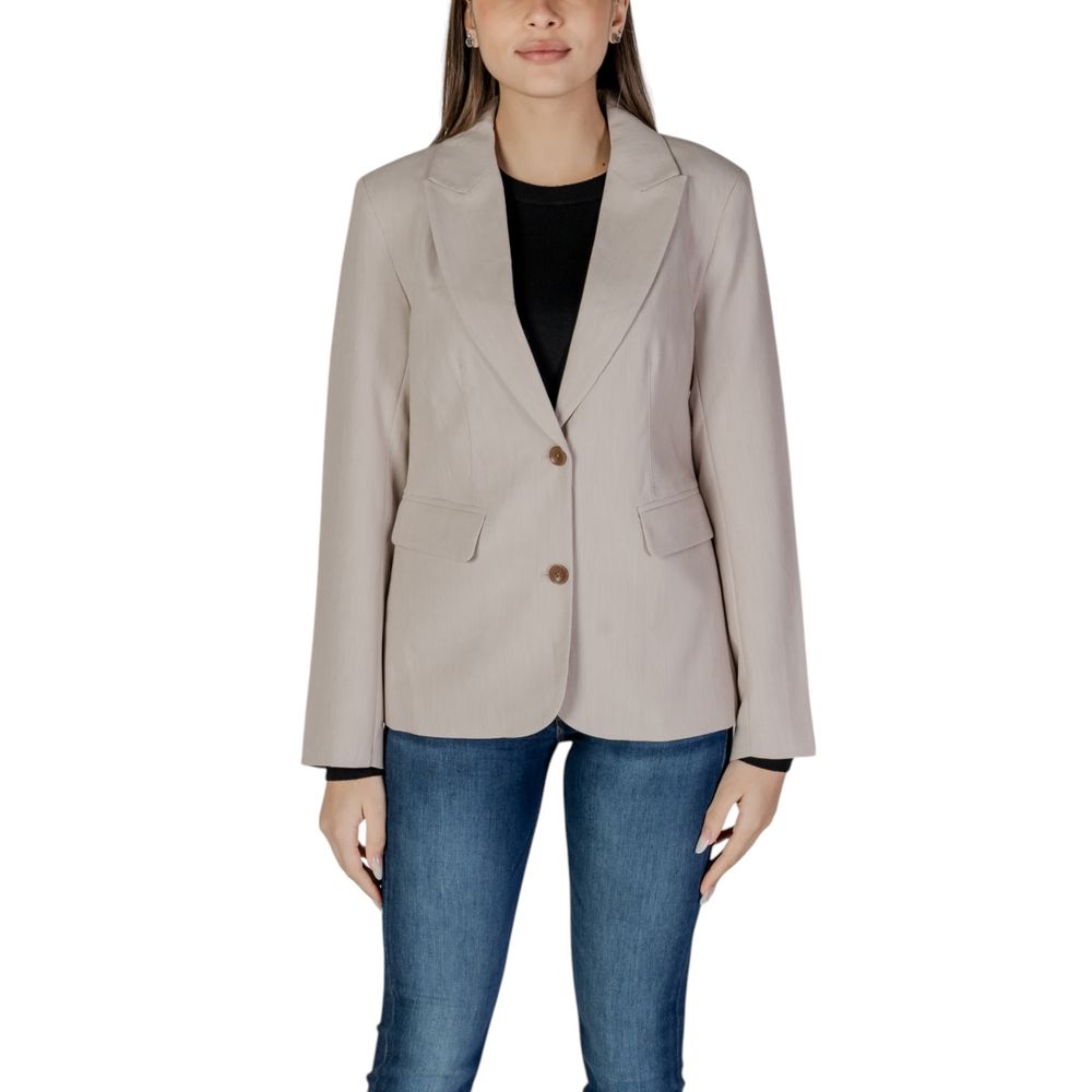 Only Beige Recycled Polyester Blazer | Regal Royce