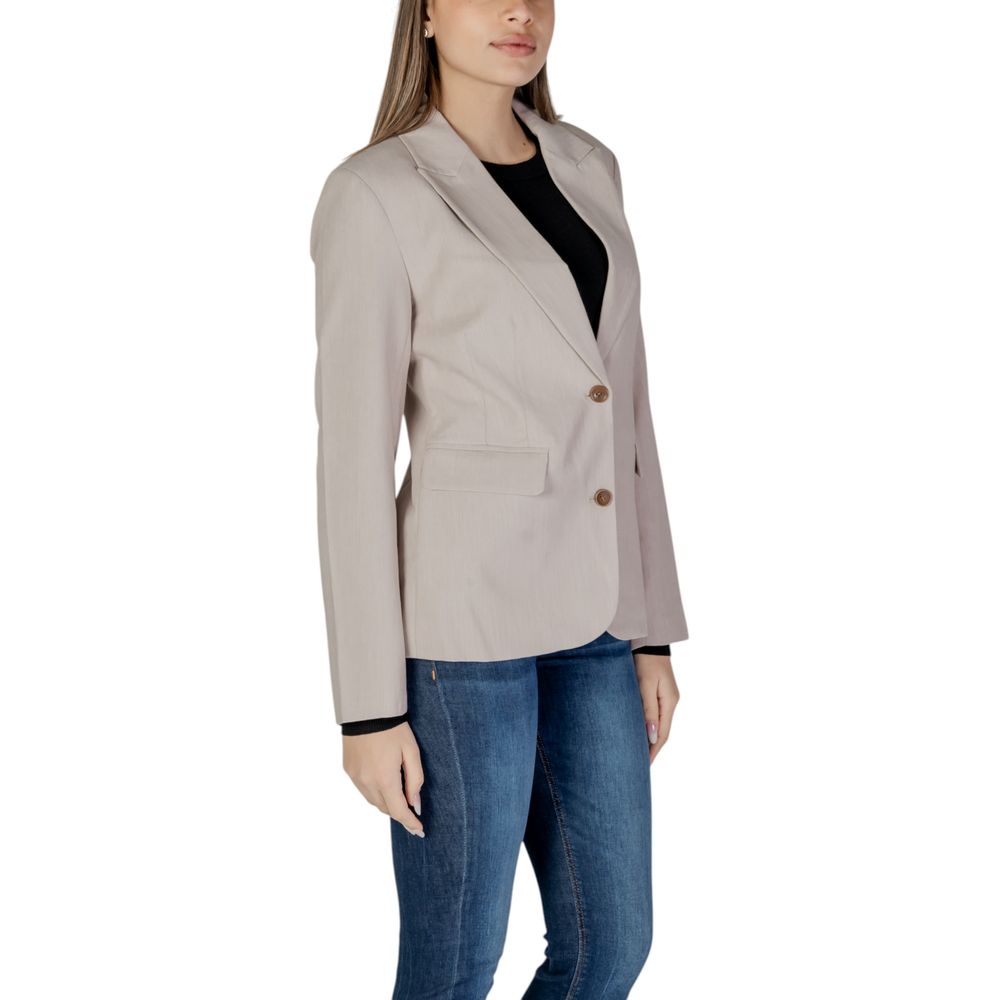 Only Beige Recycled Polyester Blazer | Regal Royce